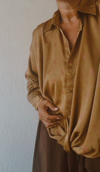 Camicia Josephine moutarde