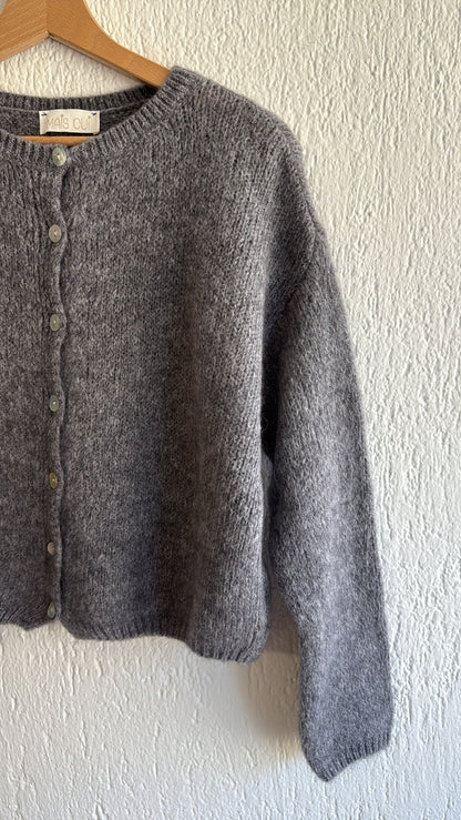 Cardigan Linette dark grey