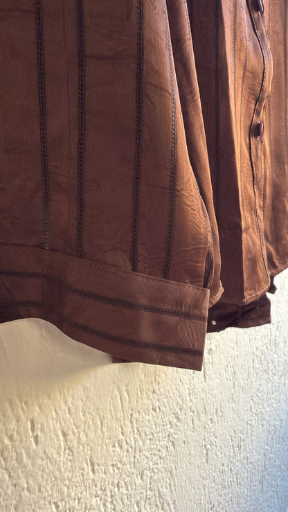 Camicia Agathe choco