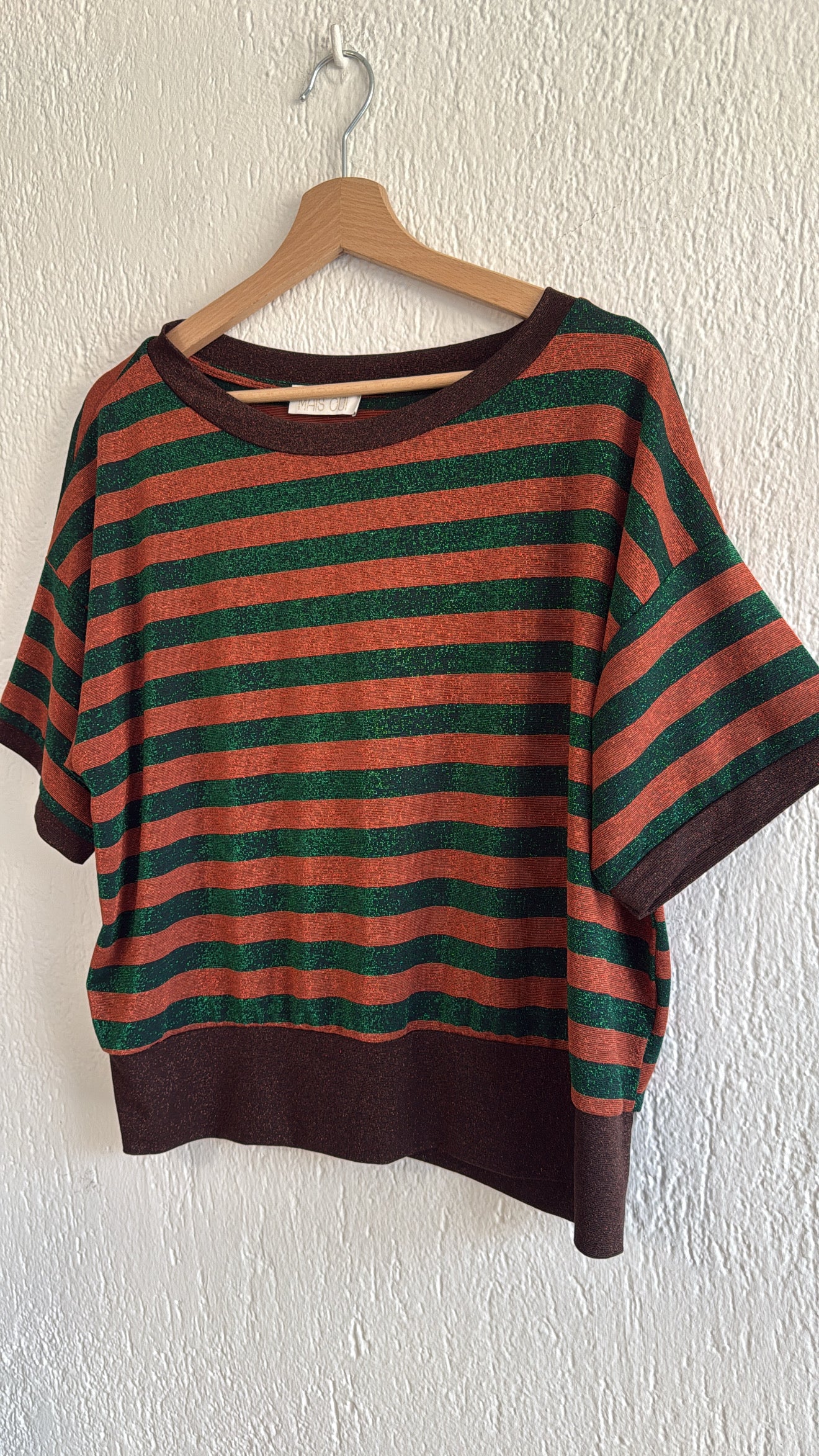 Maglia Dance ruggine green