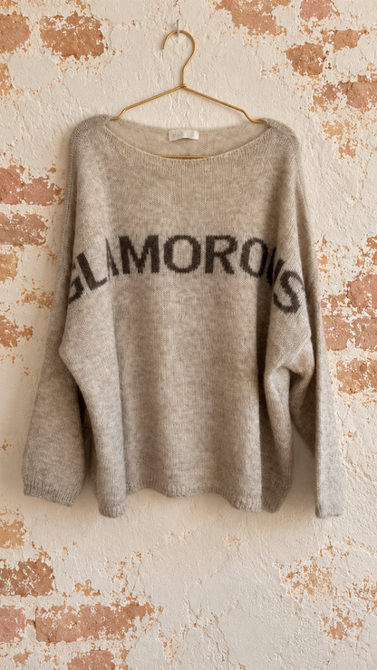 Maglia Glamourous sand