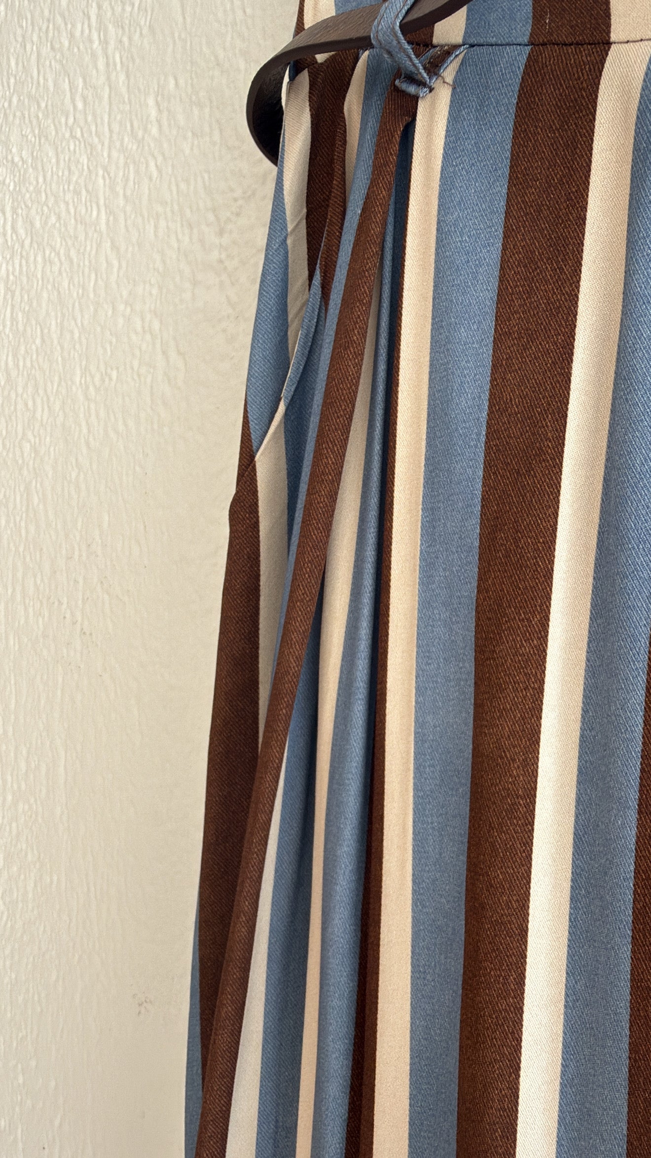 Pantalone Rudy riga azzurra