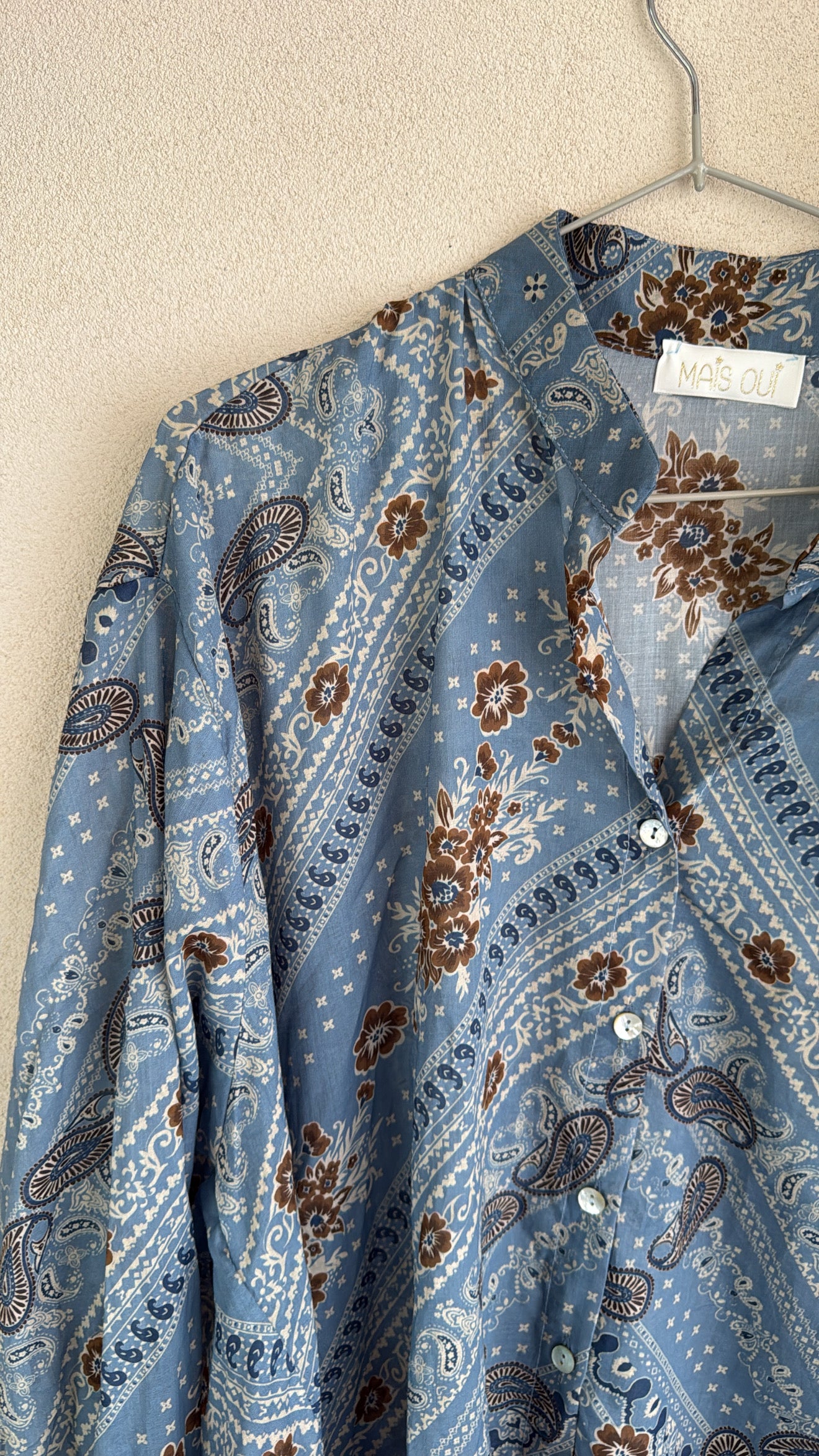 Blusa Korean cielo