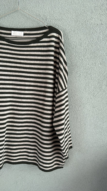 Maglia Stripped green