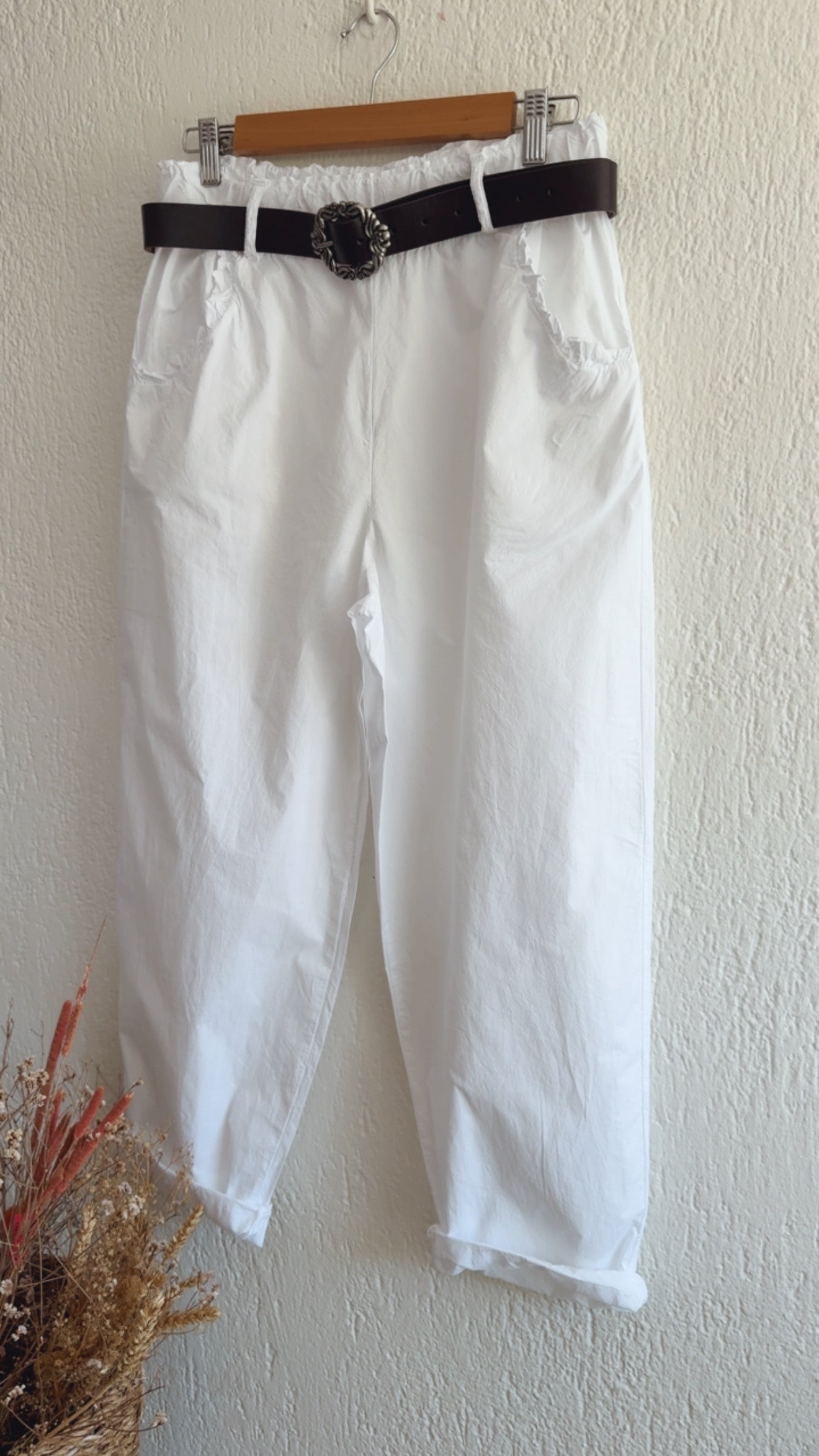 Pantalone Camille white