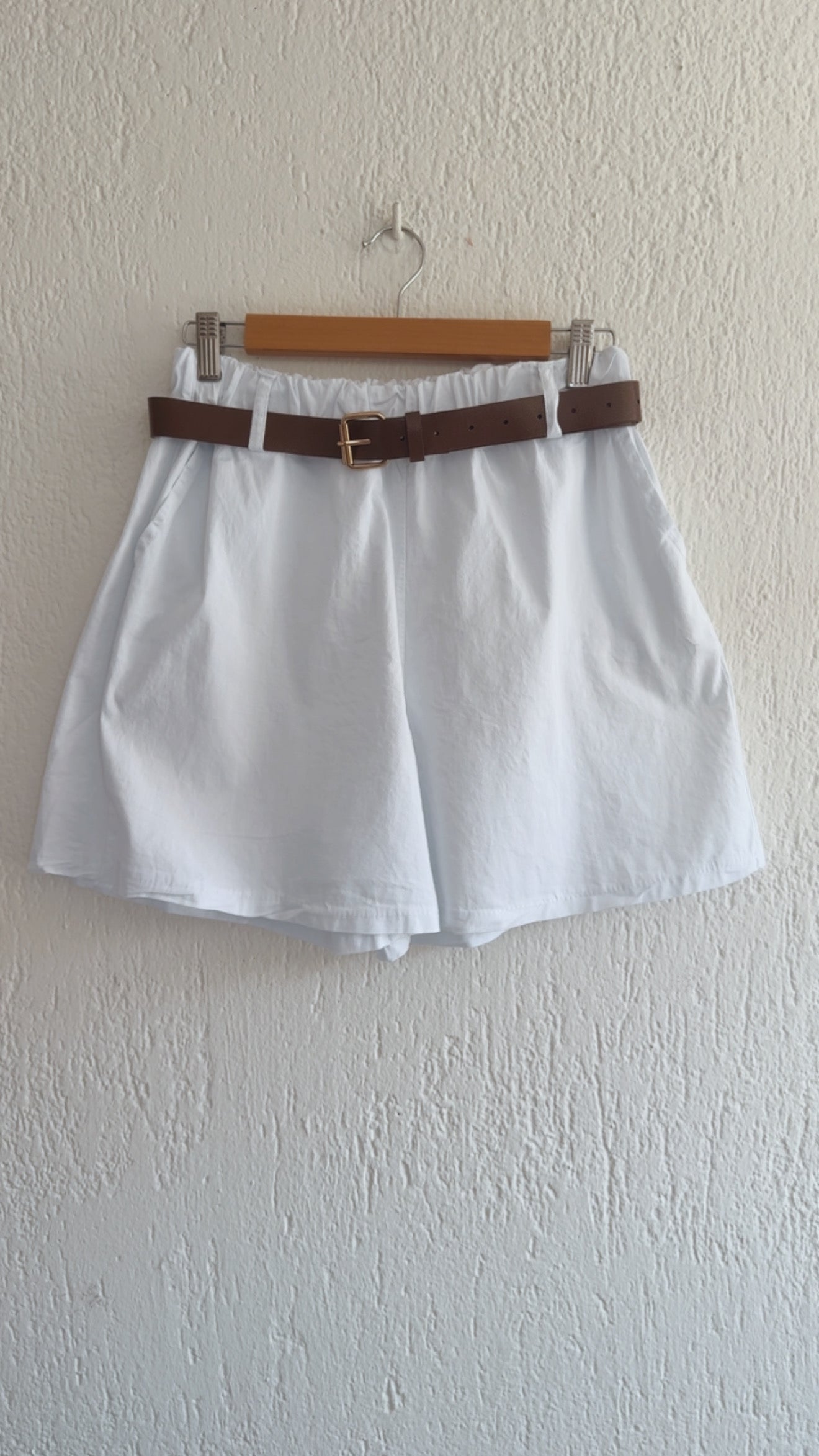 Pantaloncino Priam white