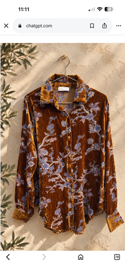 Camicia Brocante