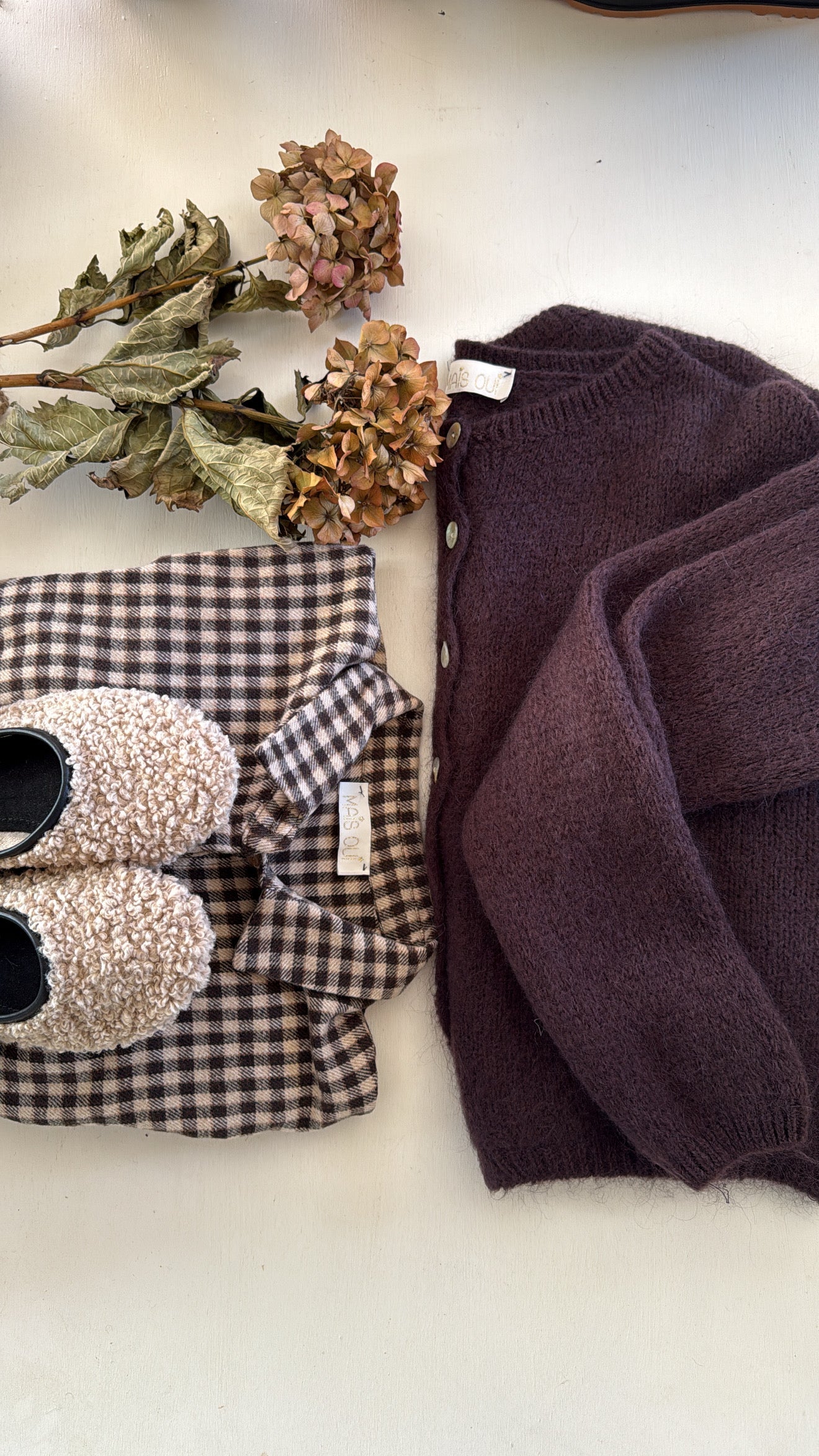 Cardigan Linette choco