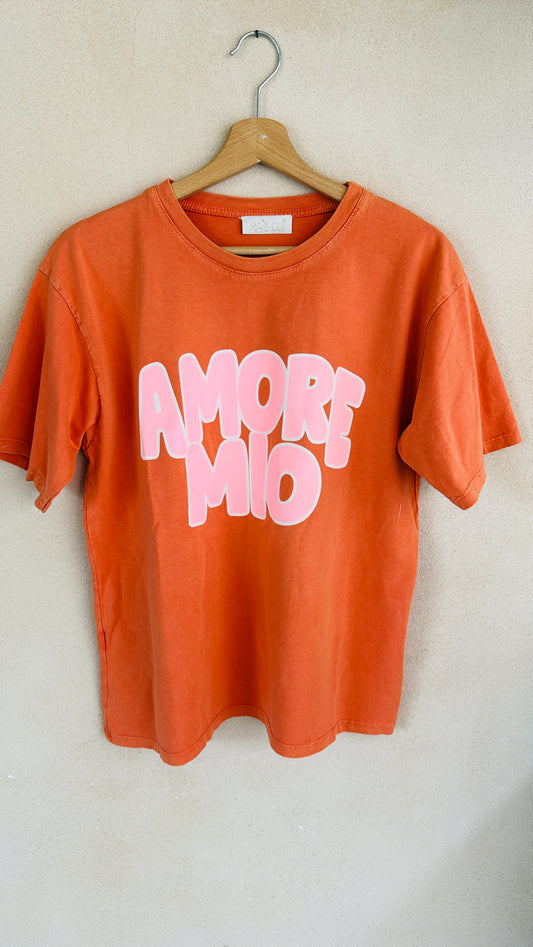 T-shirt AMORE MIO orange