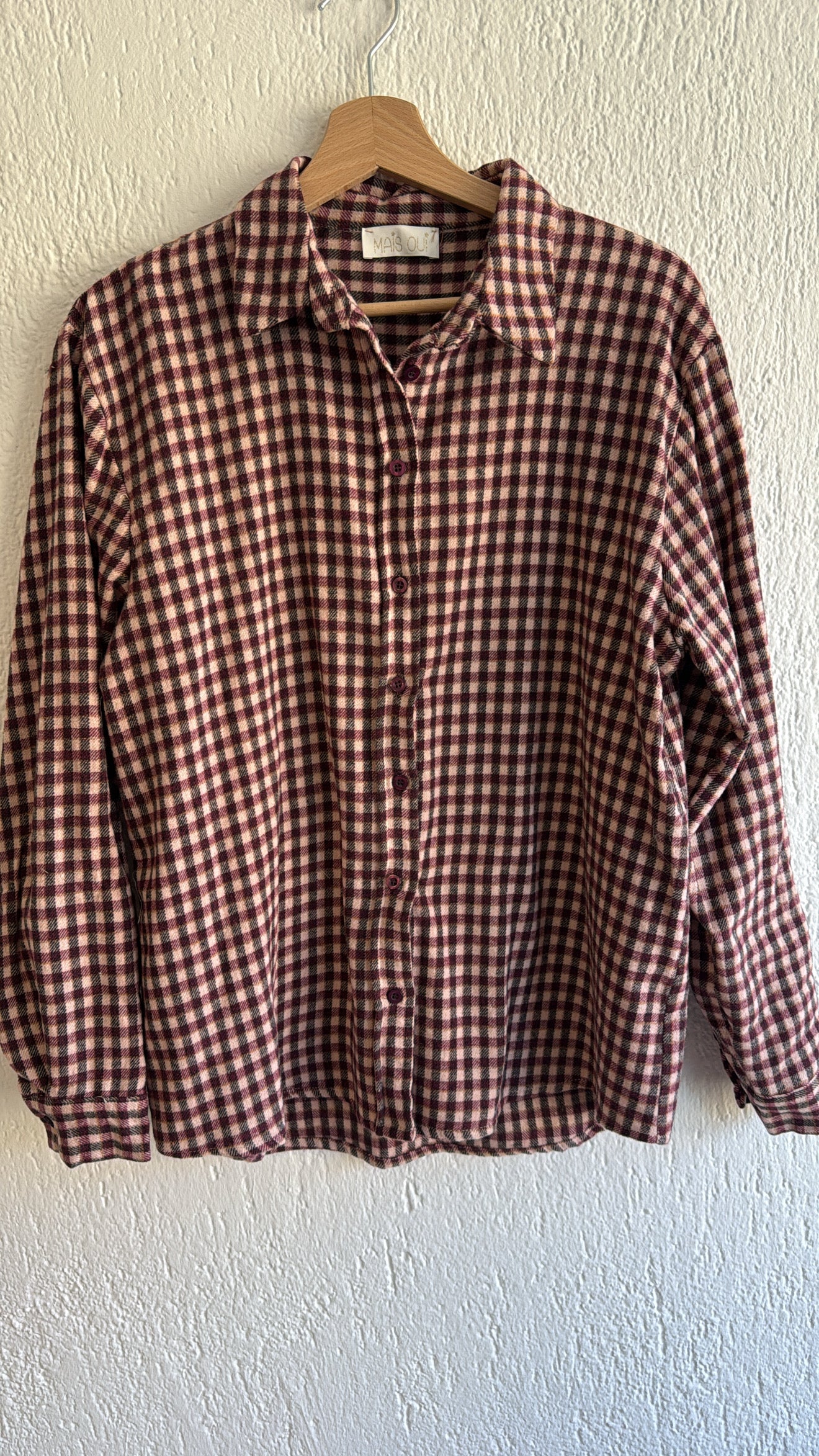 Camicia Lola burgundy