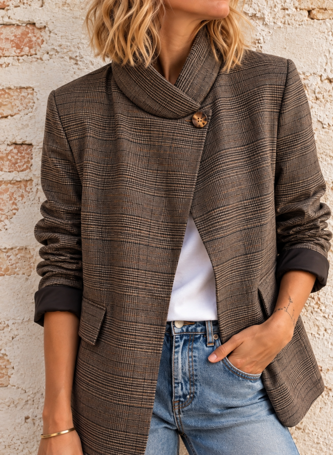 Giacca Époque brown