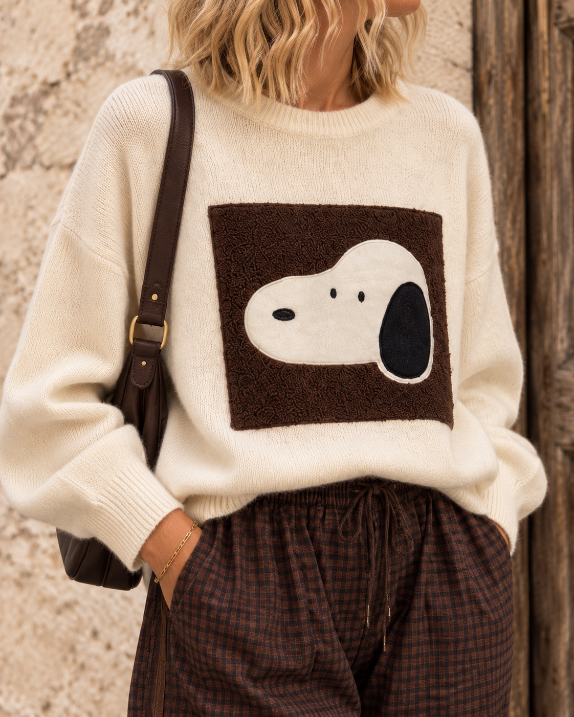 Maglia Snoopy butter