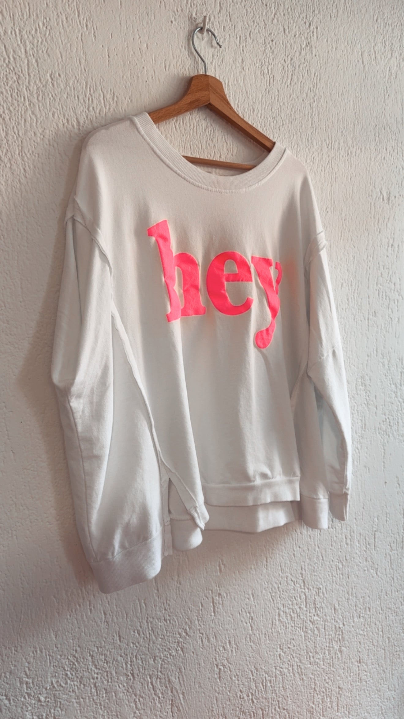 Maglia Hey white