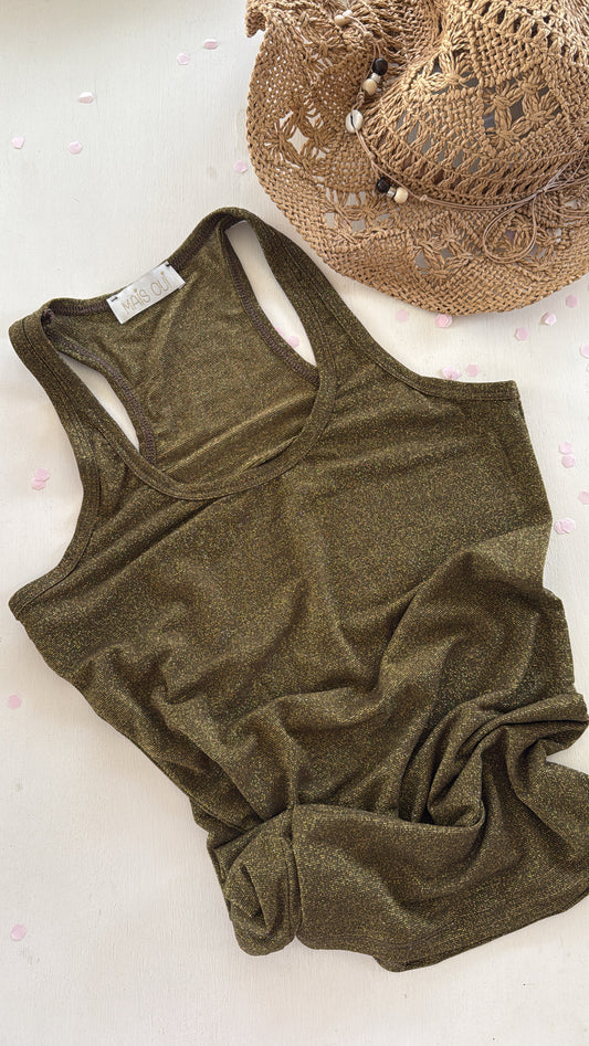 Canotta Bahia dark green