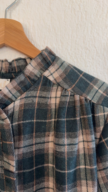 Camicia Anisa tartan green