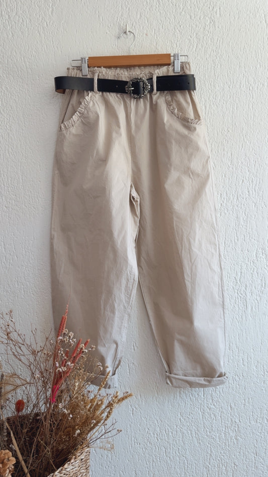 Pantalone Camille sand