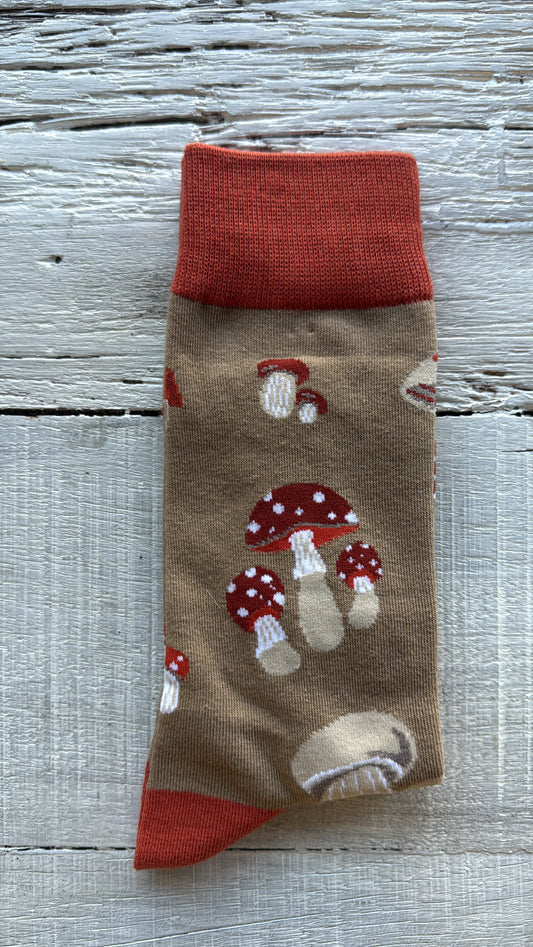 Calze Funghi rossi