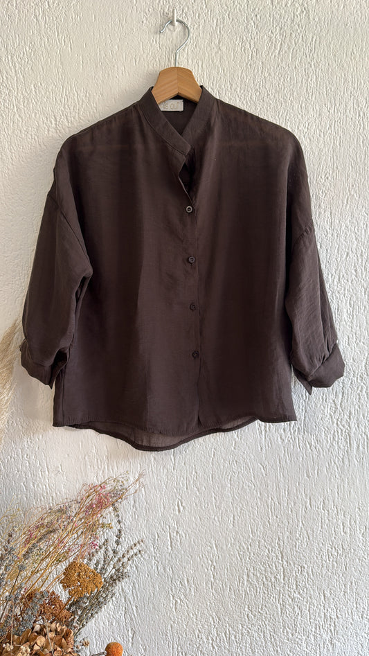 Camicia Sarah choco