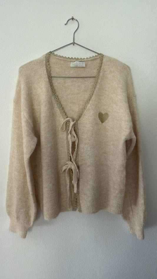 Cardigan Lulu natural