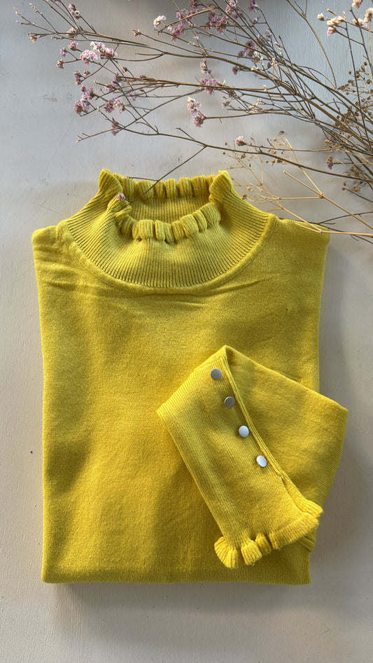 Maglia Sottogiacca Elisa limone