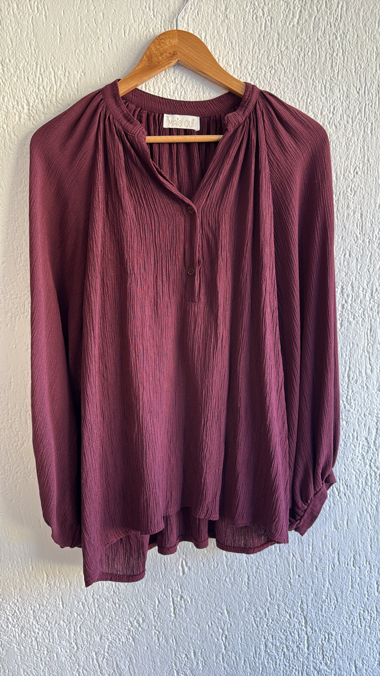 Camicia Cristelle prune