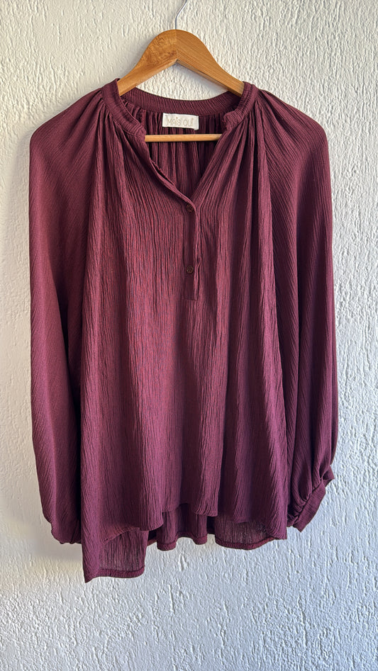 Camicia Cristelle prune