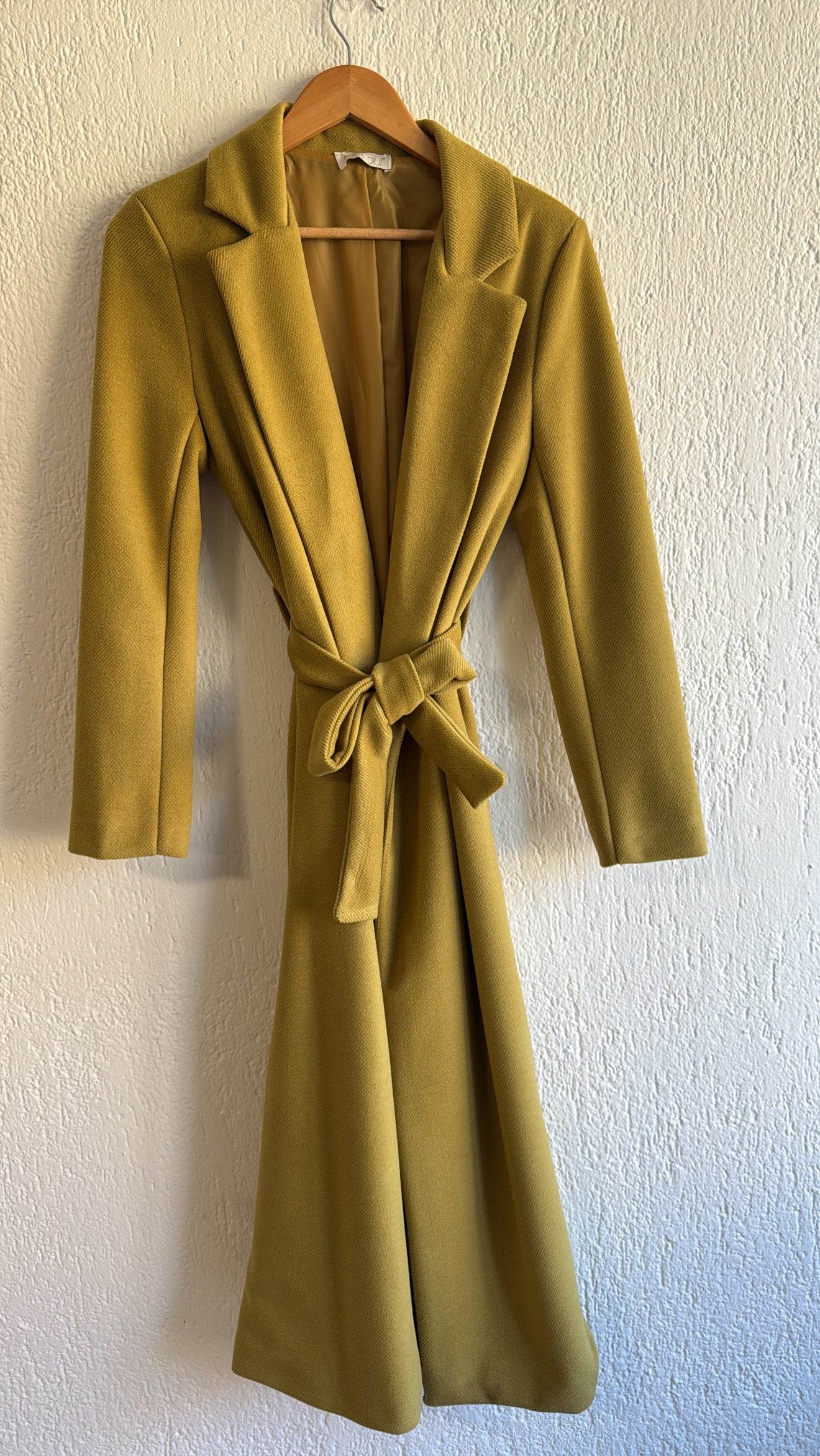 Cappotto Giuditta cedro