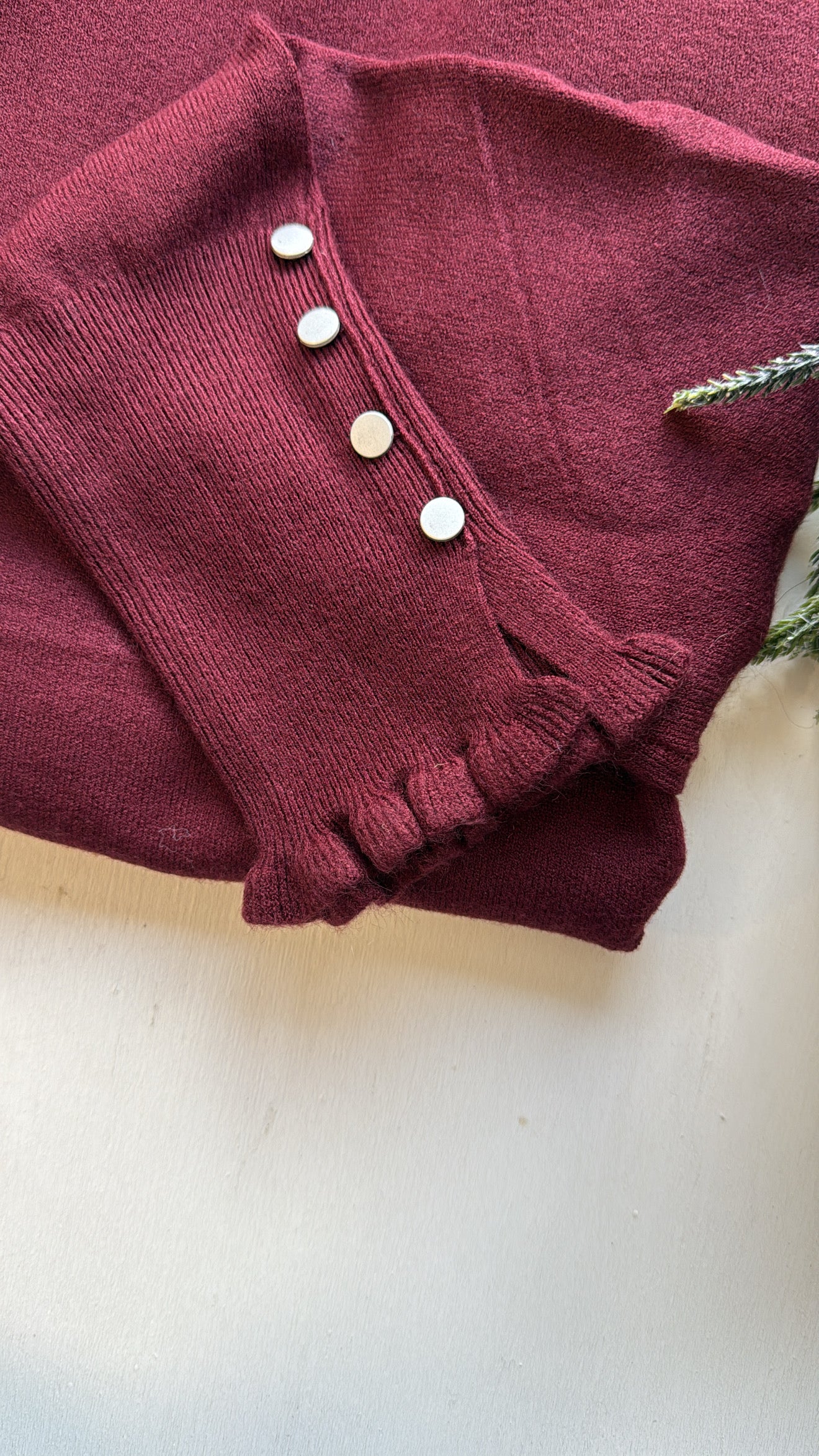 Sottogiacca Elisa burgundy