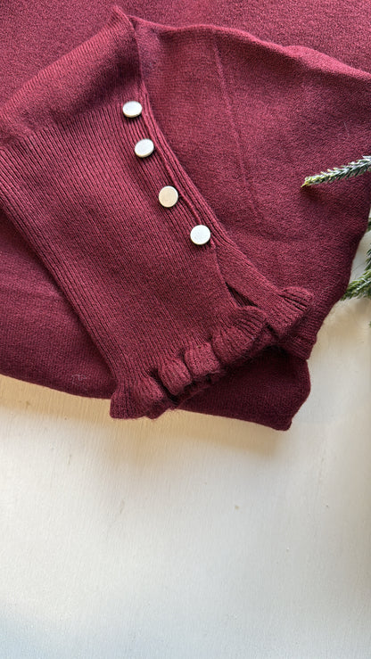 Sottogiacca Elisa burgundy