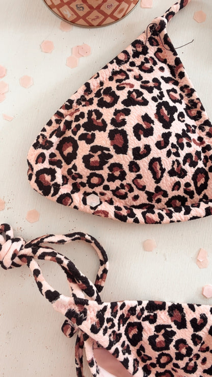Bikini Leopardier rose