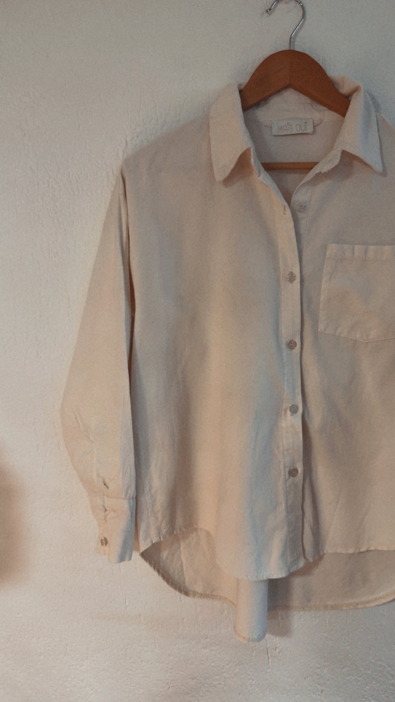 Camicia noelia latte