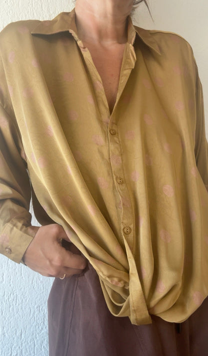 Camicia Josephine moutarde