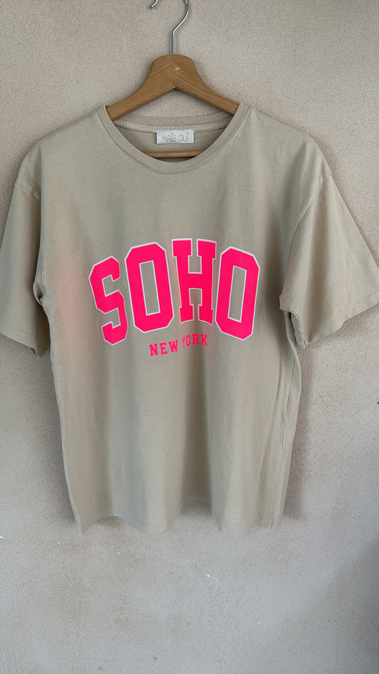 T-shirt SOHO beige