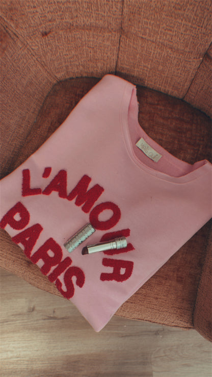Felpa L'amour Paris bubble