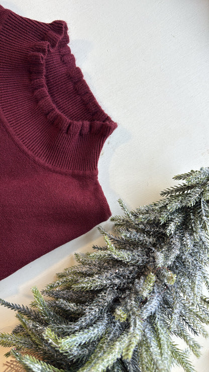 Sottogiacca Elisa burgundy