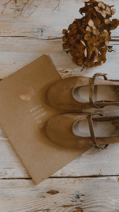 Ballerina Jacqueline caramel light