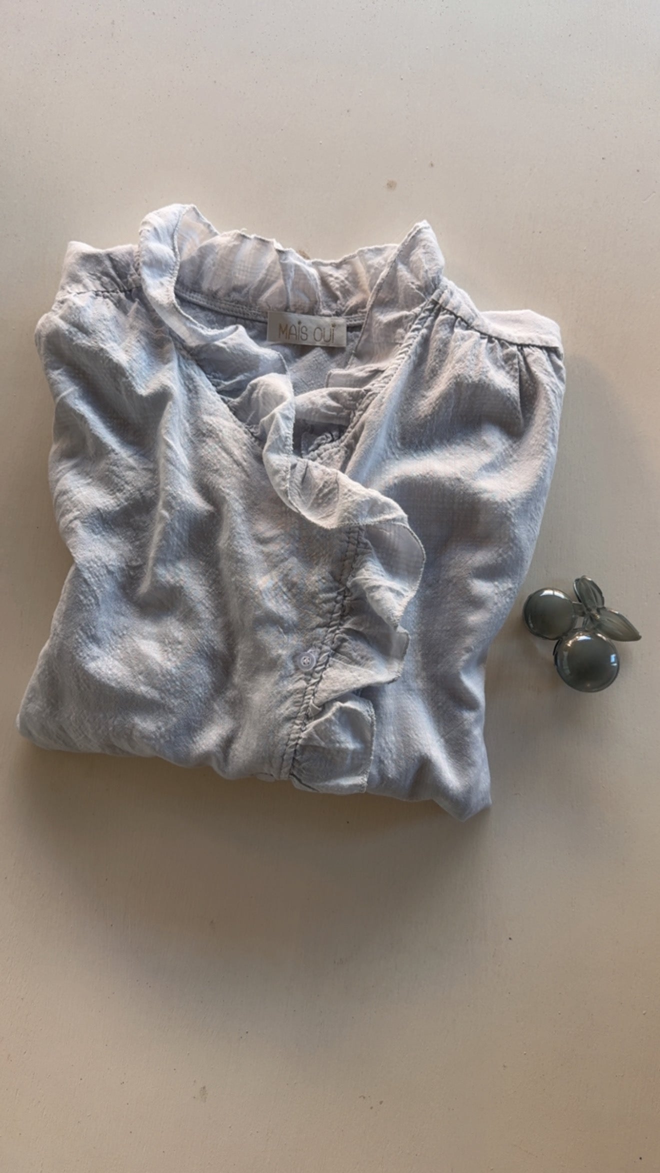 Camicia Camelia azzurra
