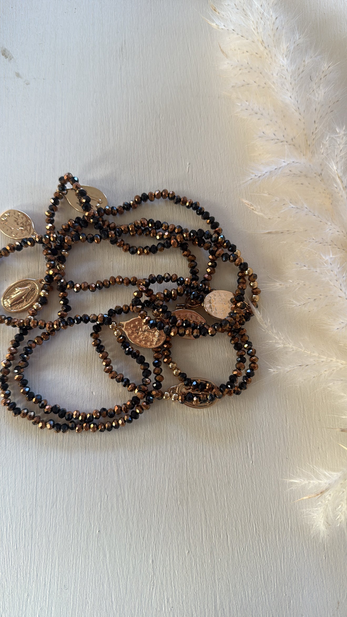 Collana Rosario Choco