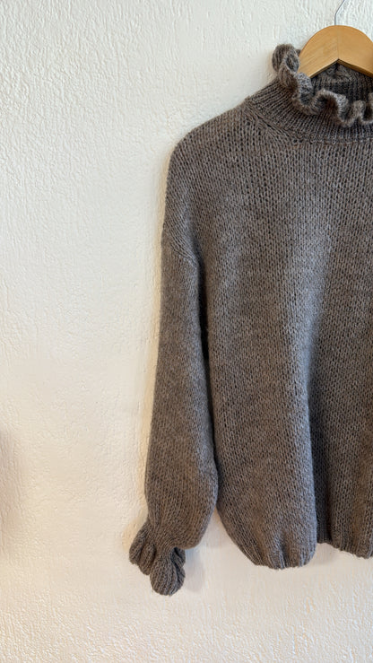 Maglia caramel taupe