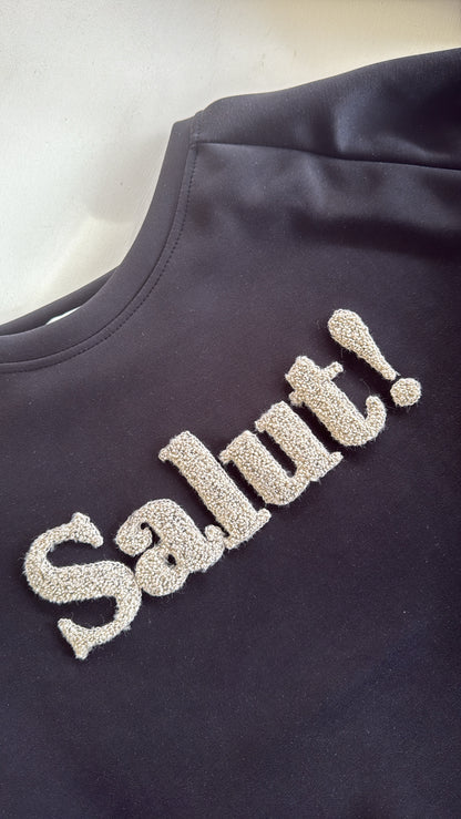 Felpa Salut! black