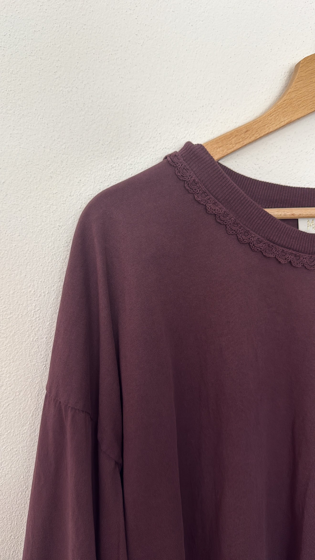 T-shirt Lilia burgundy
