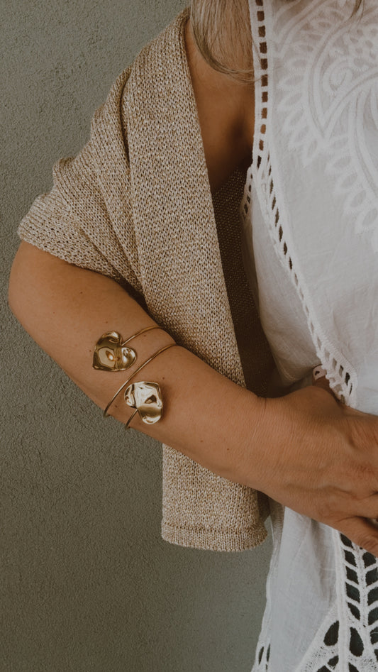 Bracciale Arm cuff heart