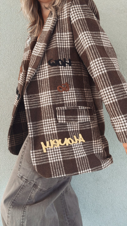 Giacca Date milk coffee