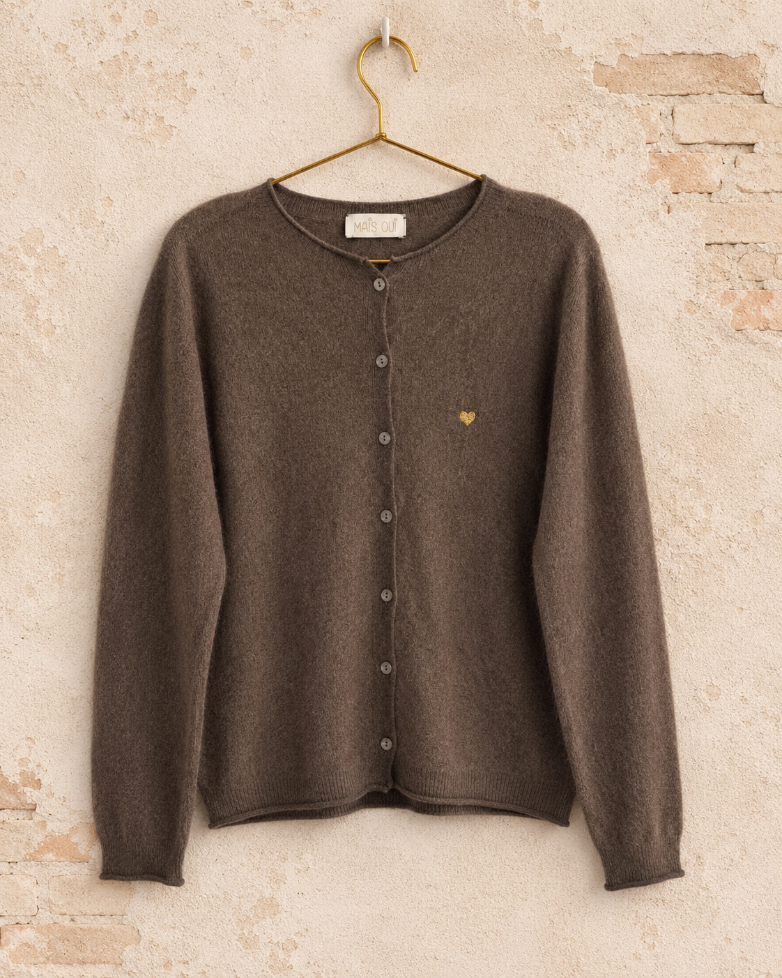 Cardigan Juliette taupe
