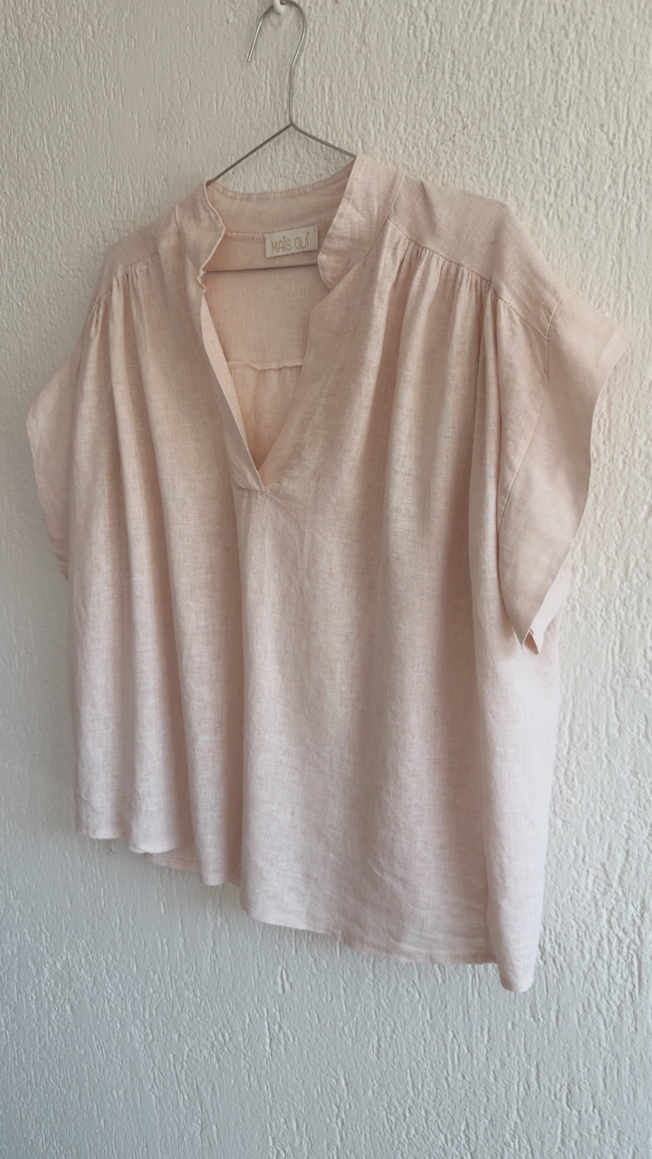 Blusa Johanna rose poudre
