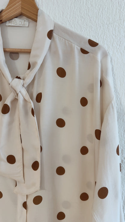 Camicia Rachel milk coffee