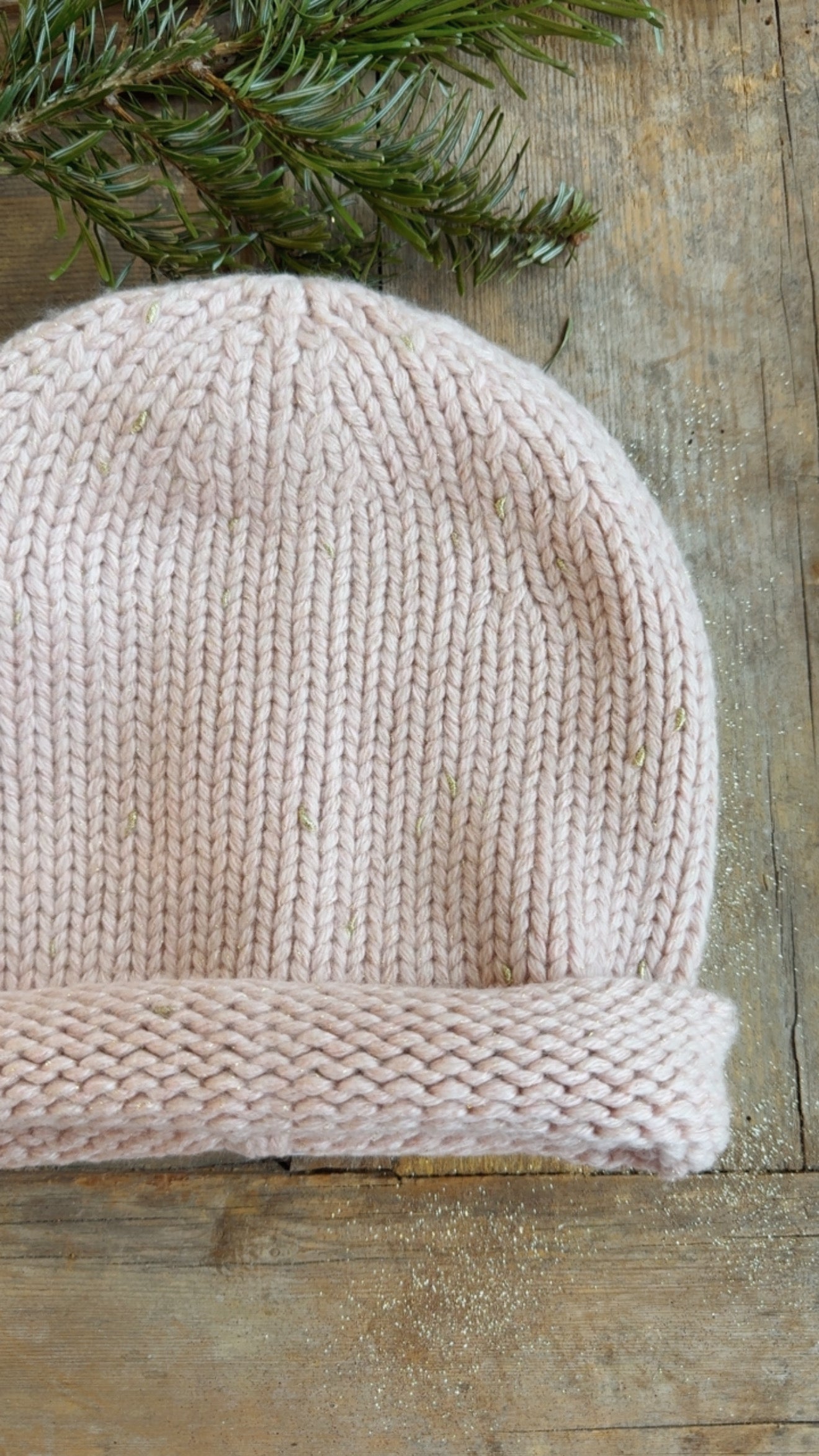 Cuffia Berenice rose