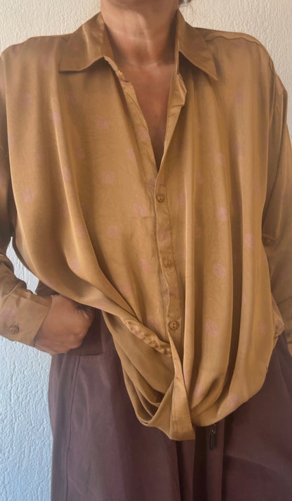 Camicia Josephine moutarde