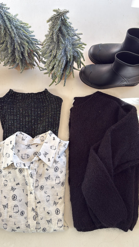 Cardigan Linette black