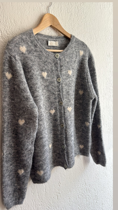 Cardigan Amelia grey